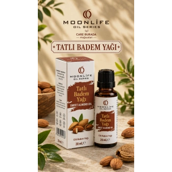Moonlife - Tatlı Badem Yağı 20 Ml