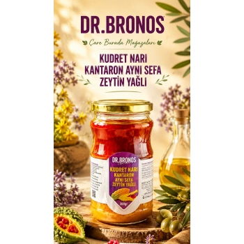 Dr. Bronos - Kudret Narı 300 Gr (Aynı Sefa & Kantaron & Zeytinyağı)