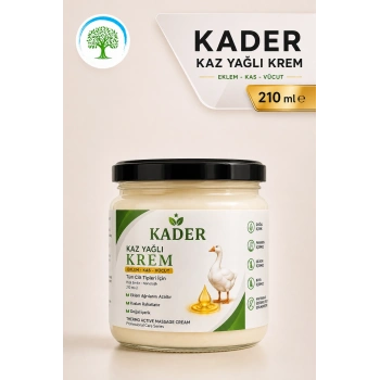 ÇareBurada - KADER Kaz Yağlı Krem 210 ml