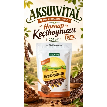 Öğütülmüş Harnup Keçiboynuzu Tozu 250 Gr