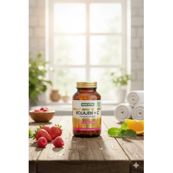 Aksu Vital Aksuvital Kolajen + C Vitamini & Hyaluronik Asit 90 Tablet