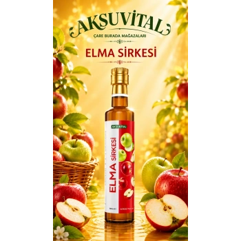 Aksu Vital - Elma Sirkesi 500 Ml