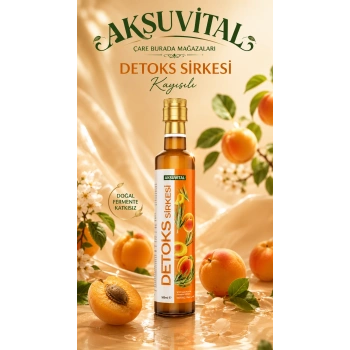 Aksu Vital - Kayısı Detoks Sirke 500 Ml