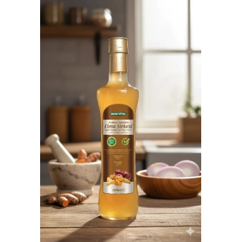 Aksu Vital Zerdeçal Ekstraktlı Elma Sirkesi