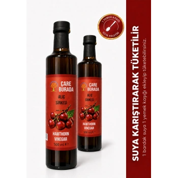 Alıç Sirkesi 2li Ekonomik Set 2 x 500 ml