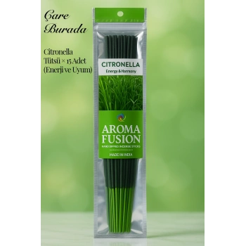 Aroma Fusion Citronella Tütsü - Premium Tütsü × 15 Adet (Sivrisinek & Kara sinek)