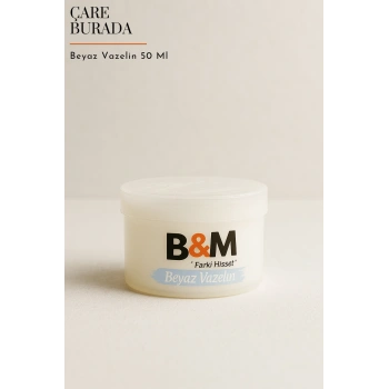B & M - Beyaz Vazelin 50 Ml