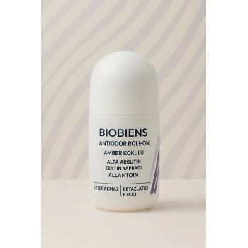 Beyazlatıcı Etkili Koku Önleyici Roll-On (Amber Kokulu) 50 Ml