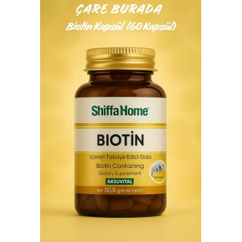 Biotin Kapsül (60 Kapsül)