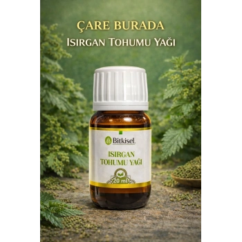Bitkisel Isırgan Tohumu Yağı 20 Ml