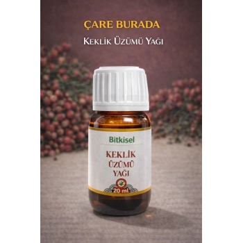 Bitkisel Keklik Üzümü Yağı 20 Ml