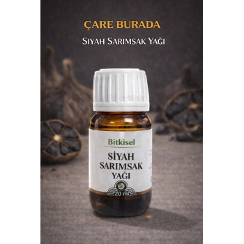 Bitkisel Siyah Sarımsak Yağı 20 Ml