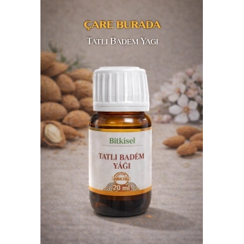 Bitkisel Tatlı Badem Yağı 20 Ml