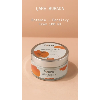 Botania - Sensitvy Cilt Bakım Kremi 100 Ml