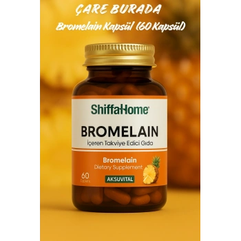 Bromelain Kapsül (60 Kapsül)