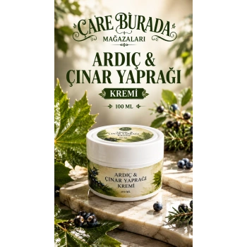 Çare Burada - Ardıç ve Çınar Yaprağı Masaj Kremi 100 Ml