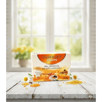 Çare Burada Drops Pastil- Bal, Propolis, Arı Sütü, Polen