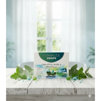 Çare Burada Drops Pastil - Okaliptus, Nane, Mentollü