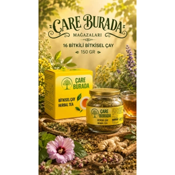 ÇareBurada - 16 Bitkili Bitkisel Çay 150 gr
