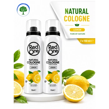 ÇareBurada 2 Adet Red One Kolonya 150 ml | Limonlu Sprey Kolonya