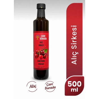 ÇareBurada Alıç Sirkesi 500 ml | Geleneksel Fermente Alıç Sirkesi