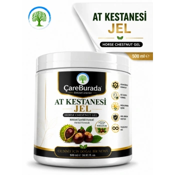 ÇareBurada At Kestanesi Jel 500 ml. | Ferahlık ve Bakım Bir Arada