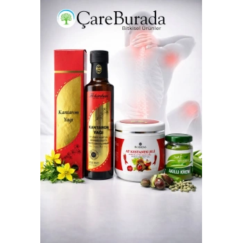 ÇareBurada Kas ve Eklem Bakımına Yönelik Bitkisel Set