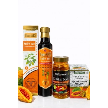 ÇareBurada Kudret Narı Ekstrakt 250 ml. - Kudret Narı 100 Softjel - Kudret Narı Macun 230 gr. Set