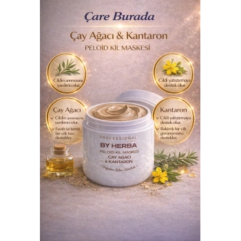 Çay Ağacı & Kantaron Özlü Kil Maskesi 400 Ml