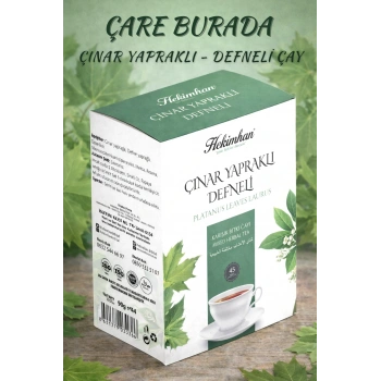 Çınar Yapraklı & Defneli Karışık Çay 45li Süzen Poşet