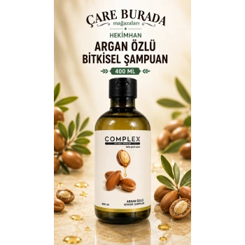 Complex Argan Özlü Bitkisel Şampuan 400 Ml