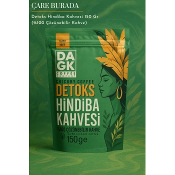 DAGK - Detoks Hindiba Kahvesi 150 Gr