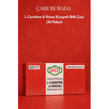 Drot - L-Carnitine & Kinoa Karışımlı Bitki Çayı (30 Paket)