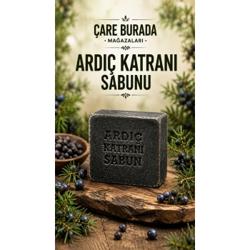 El Yapımı & Doğal Ardıç Katranı Sabunu
