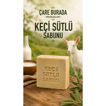El Yapımı & Doğal Keçi Sütlü Sabun