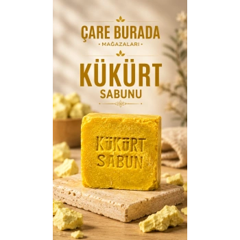 El Yapımı & Doğal Kükürt Sabunu