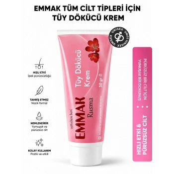 Emmak Rusma - Tüy Dökücü Krem 50 gr