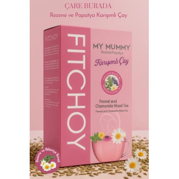 Fitchoy - Rezene & Papatya Çayı 90 gr x 45 Adet (Biberiye İlaveli)
