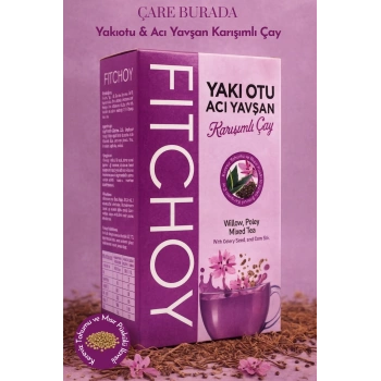 Fitchoy - Yakıotu & Acı Yavşan Çayı 90 gr × 45 Adet (Kereviz Tohumu & Mısır Püskülü İlaveli)