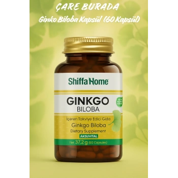 Ginkgo Biloba Kapsül (60 Kapsül)