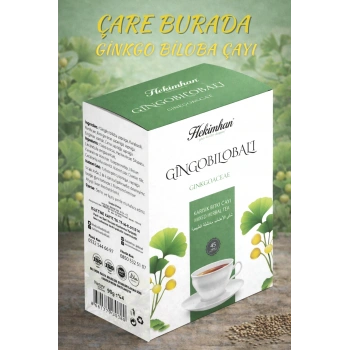 Ginkgo Bilobalı Karışık Bitki Çayı (45li Süzen Poşet)
