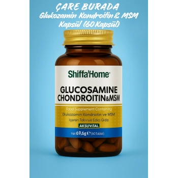 Glukozamin Chondroitin & MSM Kapsül (60 Adet)