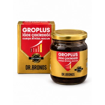 GROPLUS İğde Çekirdeği Karışık Bitkisel Macun – Cam Kavanoz