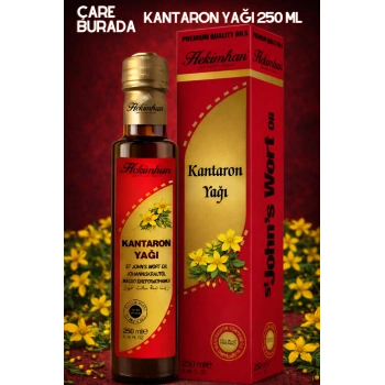 Hekimhan - Kantaron Yağı 250 Ml (Soğuk Sıkım)