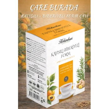 Hekimhan Kayısılı Biberiyeli Karışık Çay (45 Li Süzen Poşet)
