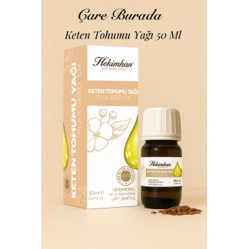 Hekimhan - Keten Tohumu Yağı 50 Ml
