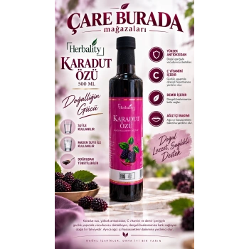 Herbality - Karadut Özü 500 ML