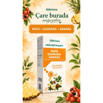 HOLİSTRAKT - Mate & Guarana & Ananas  İçeren Sıvı Ekstrat 250 Ml (Krom & Yeşilçay)
