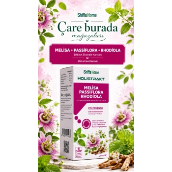 HOLİSTRAKT - Melisa & Passiflora & Rhodiola İçeren Sıvı Ekstrat 250 Ml (Lavanta & Papatya)
