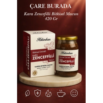 Kara Zencefilli Macun 420 gr